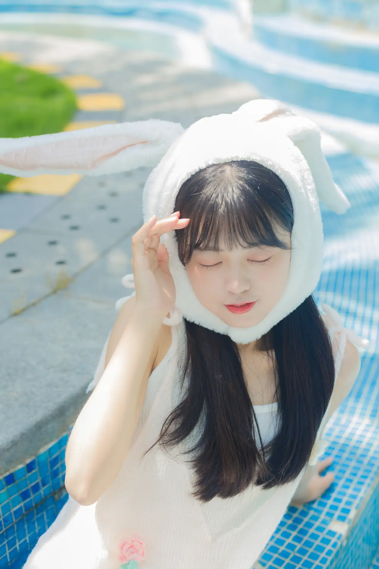 [YITUYU] 2022.07.09 Vol.1429 – Rabbit in the Summer Pool Cute bubbles#[36P]-3